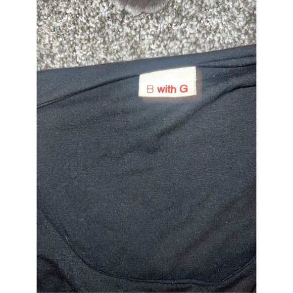 B with G dress black with sheet on the bottom sz s - Picture 5 of 5